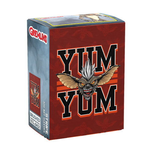 Dragon Shield Brushed Art Sleeves - Gremlins Stripe