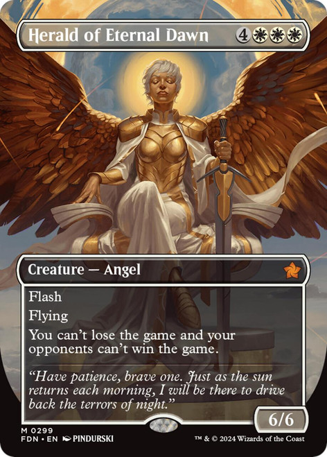 Herald of Eternal Dawn (Borderless Art)