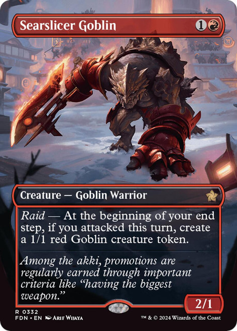 Searslicer Goblin (Borderless Art)
