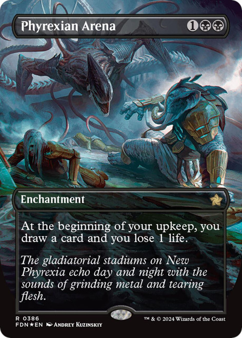 Phyrexian Arena (Borderless Mana Foil)