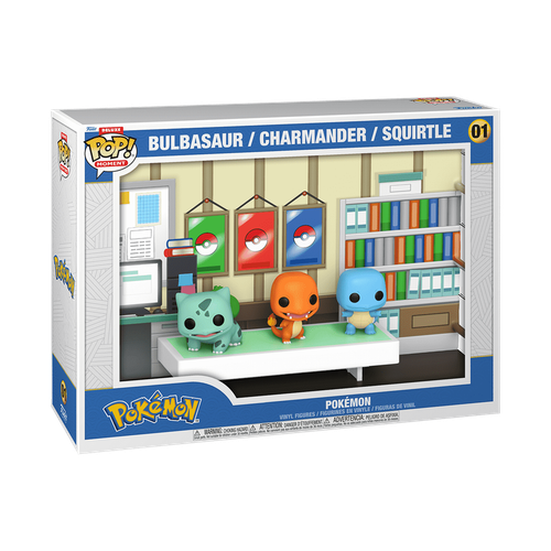POP! Moment Deluxe #01 Pokemon - Bulbasaur / Charmander / Squirtle