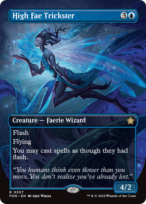 High Fae Trickster (Borderless Art)