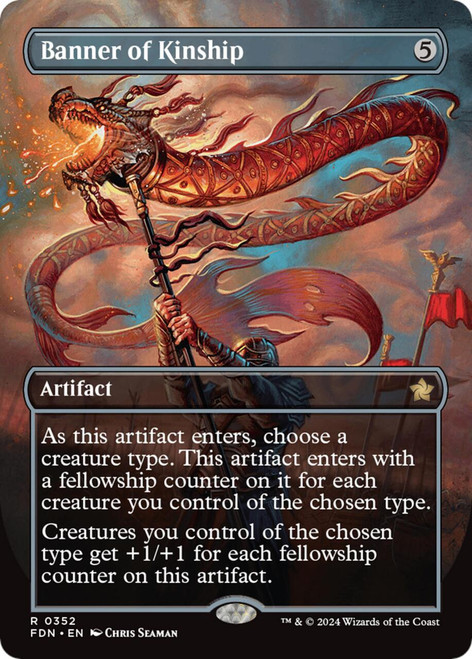 Banner of Kinship (Borderless Art)