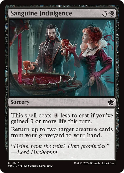 Sanguine Indulgence