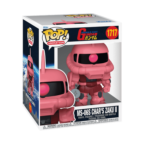 POP! Animation - Mobile Suit Gundam #1717 MS-06S Char's Zaku II 6-Inch Super Sized