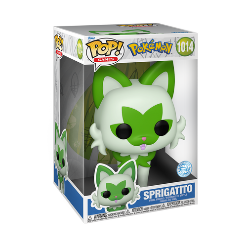 POP! Games - Pokemon #1014 Sprigatito 10-Inch Jumbo Sized