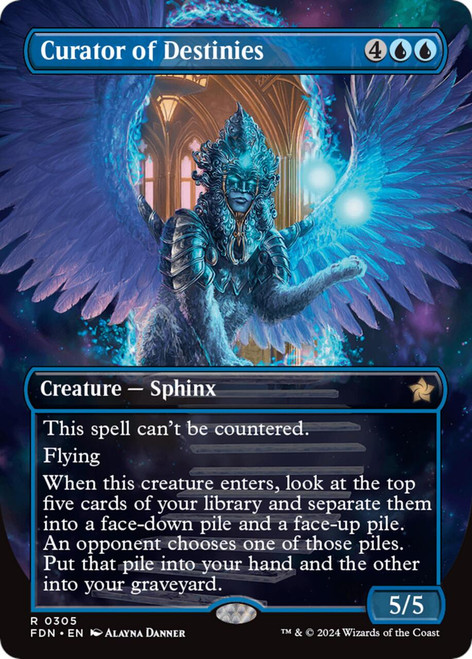 Curator of Destinies (Borderless Art)