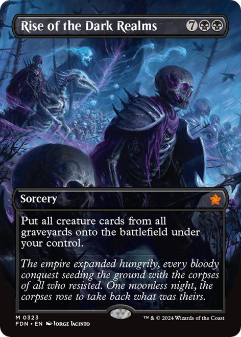Rise of the Dark Realms (Borderless Art)