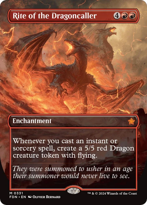 Rite of the Dragoncaller (Borderless Art)