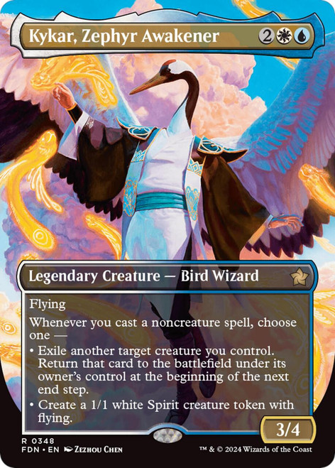 Kykar, Zephyr Awakener (Borderless Art)