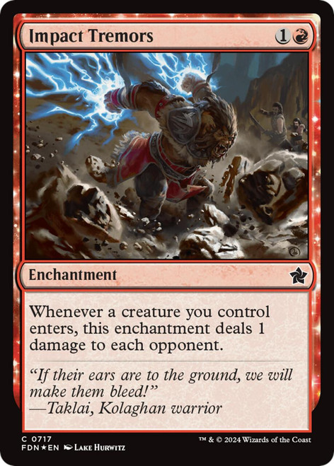 Impact Tremors (Foil)
