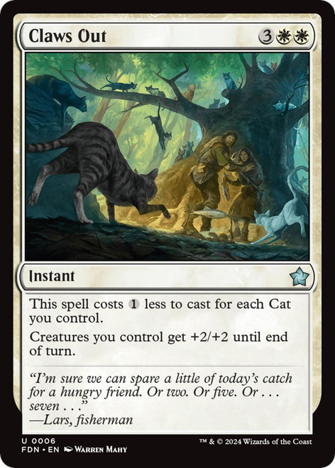 Claws Out (Foil)