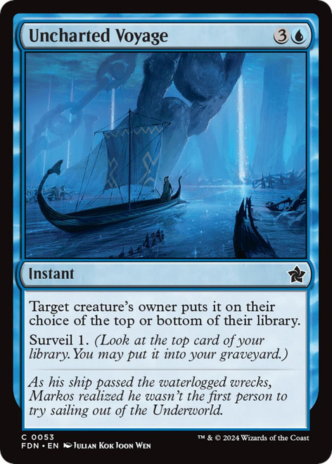 Uncharted Voyage (Foil)