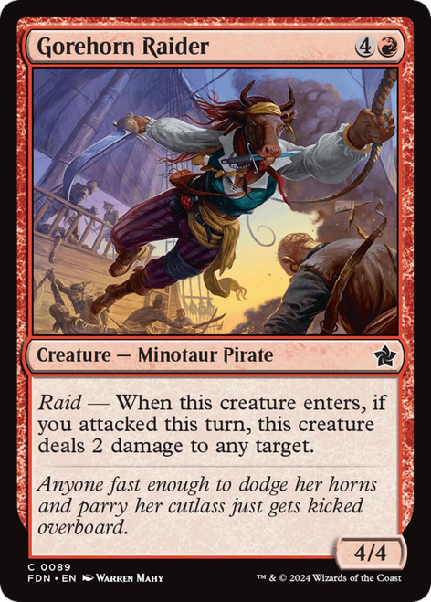 Gorehorn Raider (Foil)