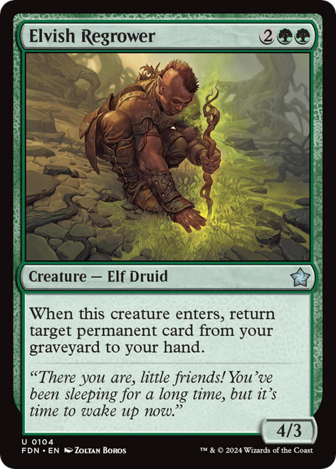Elvish Regrower (Foil)