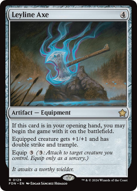 Leyline Axe (Foil)