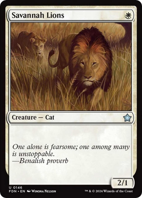 Savannah Lions (Foil)