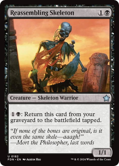 Reassembling Skeleton (Foil)