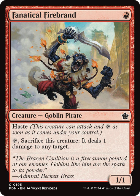 Fanatical Firebrand (Foil)