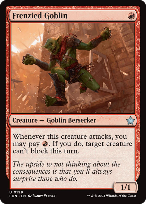 Frenzied Goblin (Foil)
