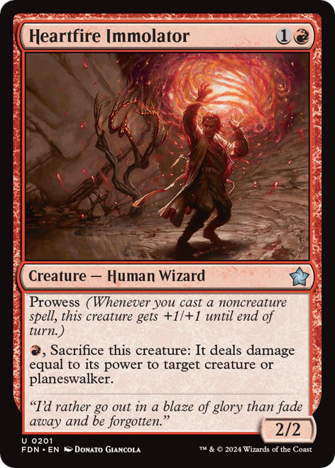 Heartfire Immolator (Foil)