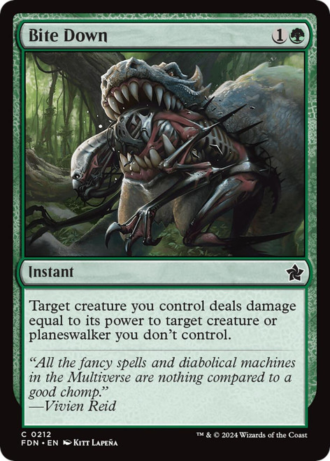 Bite Down (Foil)
