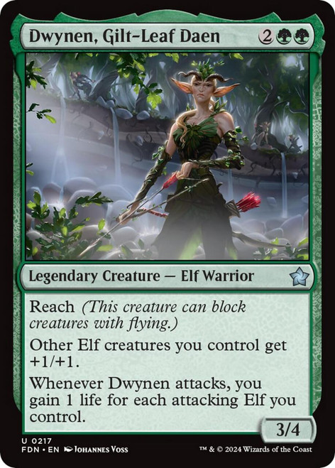 Dwynen, Gilt-Leaf Daen (Foil)