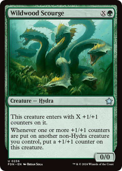 Wildwood Scourge (Foil)