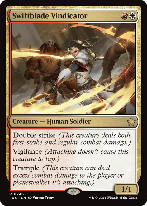 Swiftblade Vindicator (Foil)