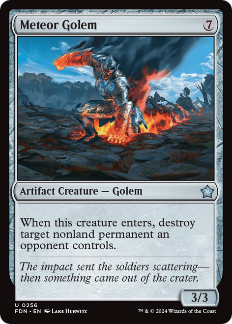 Meteor Golem (Foil)