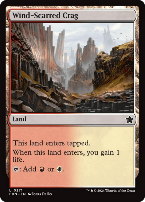 Wind-Scarred Crag (Foil)