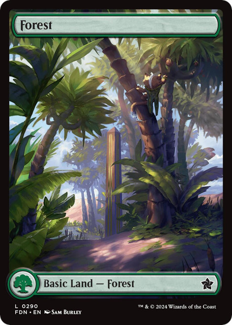 Forest (#290) (Full Art) (Foil)