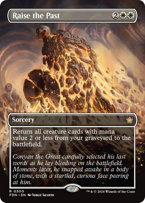 Raise the Past (Borderless Foil)