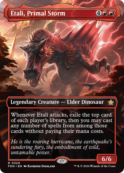 Etali, Primal Storm (Borderless Foil)