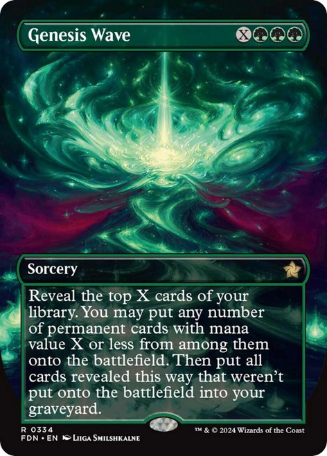 Genesis Wave (Borderless Foil)