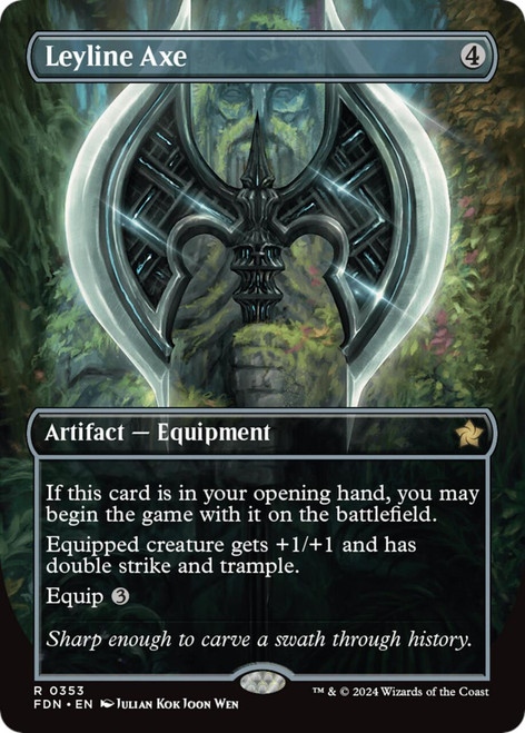 Leyline Axe (Borderless Foil)