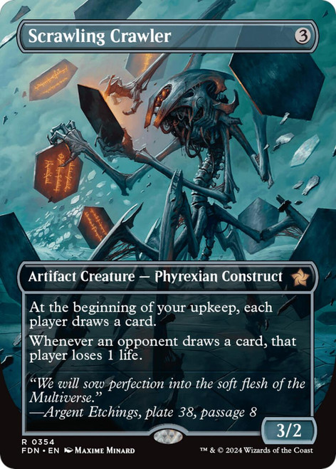 Scrawling Crawler (Borderless Foil)