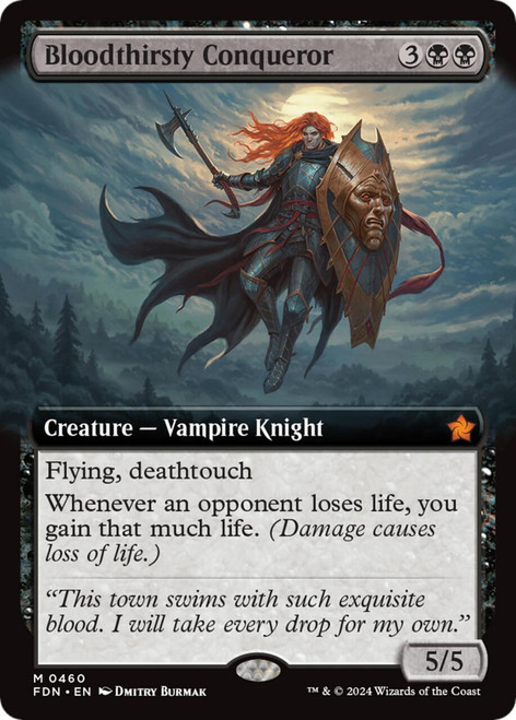 Bloodthirsty Conqueror (Extended Art Foil)