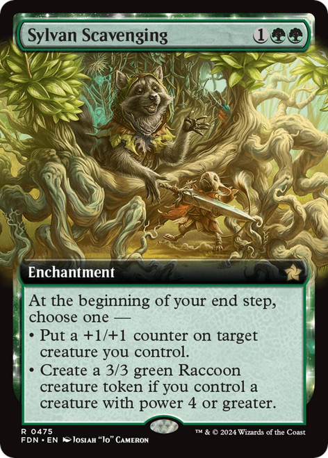 Sylvan Scavenging (Extended Art Foil)