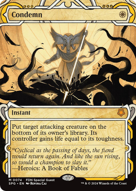 Condemn (Borderless Foil)