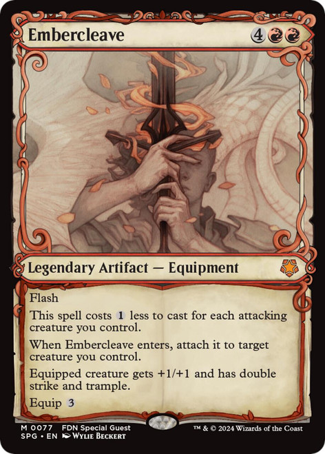 Embercleave (Borderless Foil)