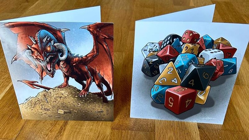 RPG Greeting Cards (x12)