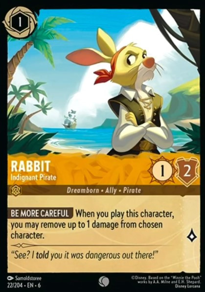 Rabbit - Indignant Pirate