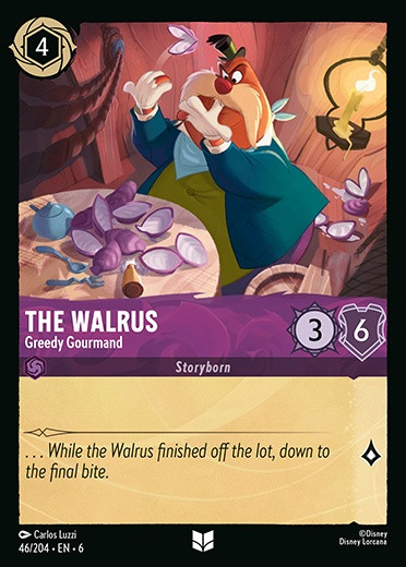 The Walrus - Greedy Gourmand