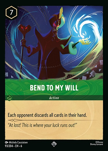 Bend to My Will