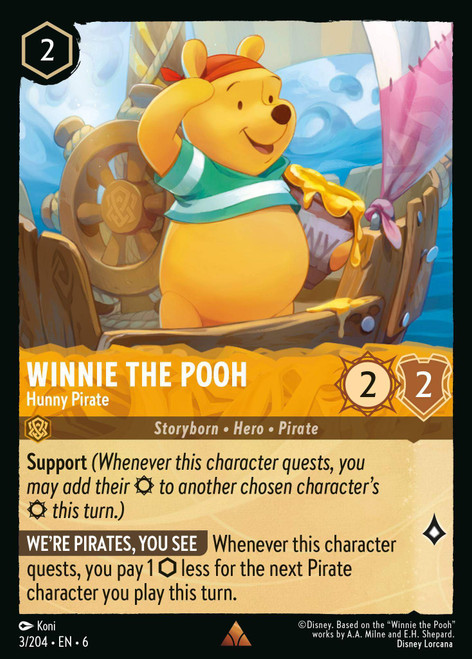 Winnie the Pooh - Hunny Pirate (Foil)