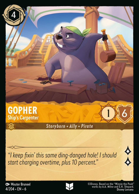 Gopher - Ship's Carpenter (Foil)