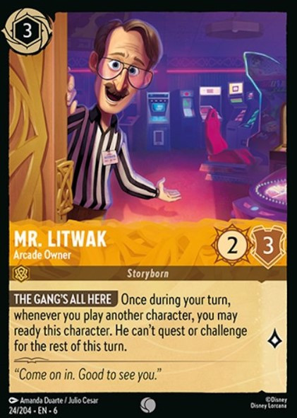 Mr. Litwak - Arcade Owner (Foil)