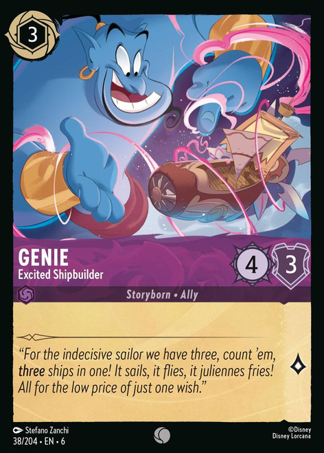 Genie - Excited Shipbuilder (Foil)