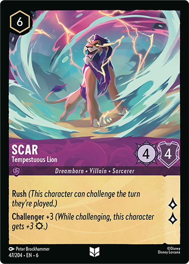 Scar - Tempestuous Lion (Foil)